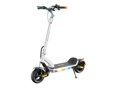 iSinwheel S Nova Pro electric scooter in White, side profile