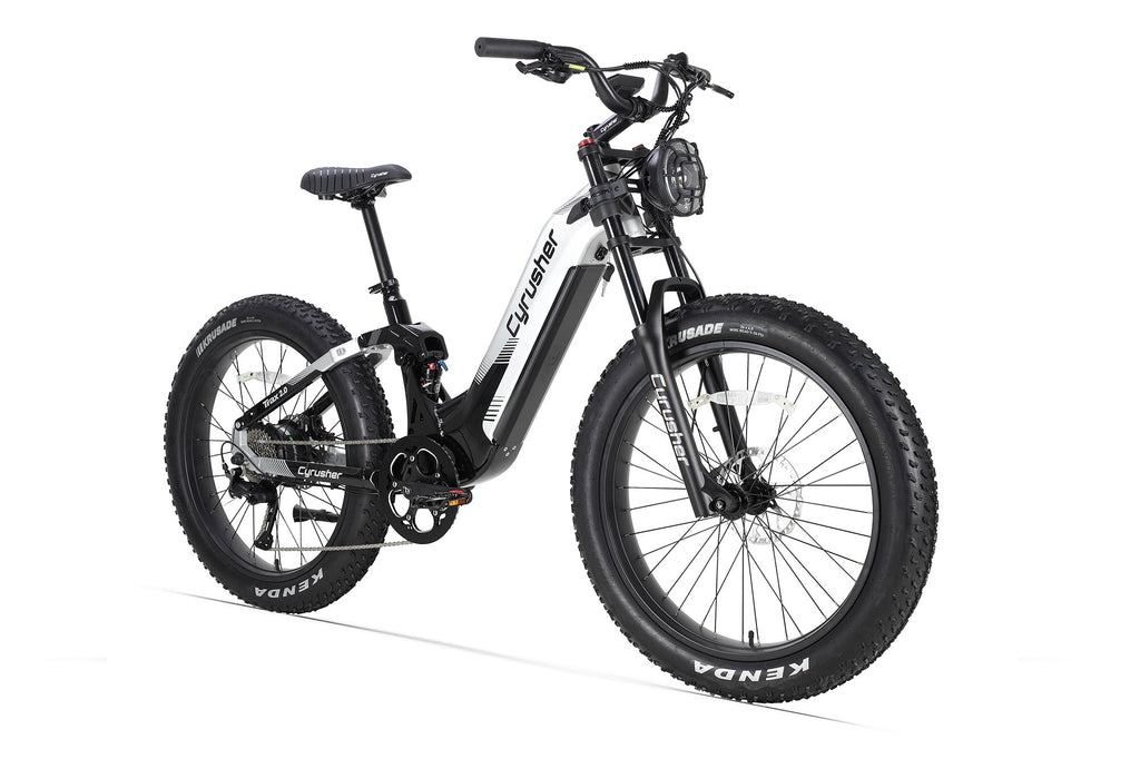 CYRUSHER Trax 2.0 step-thru electric bike — Gray