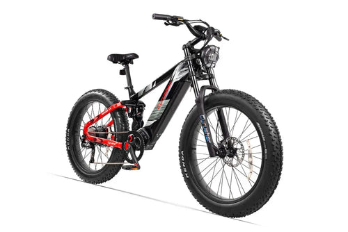 CYRUSHER Ranger 2.0 electric bike in black, alternate view